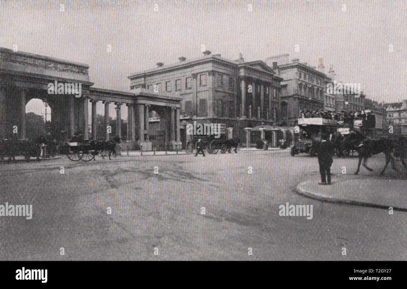 Hyde Park Corner Stock Photo Alamy