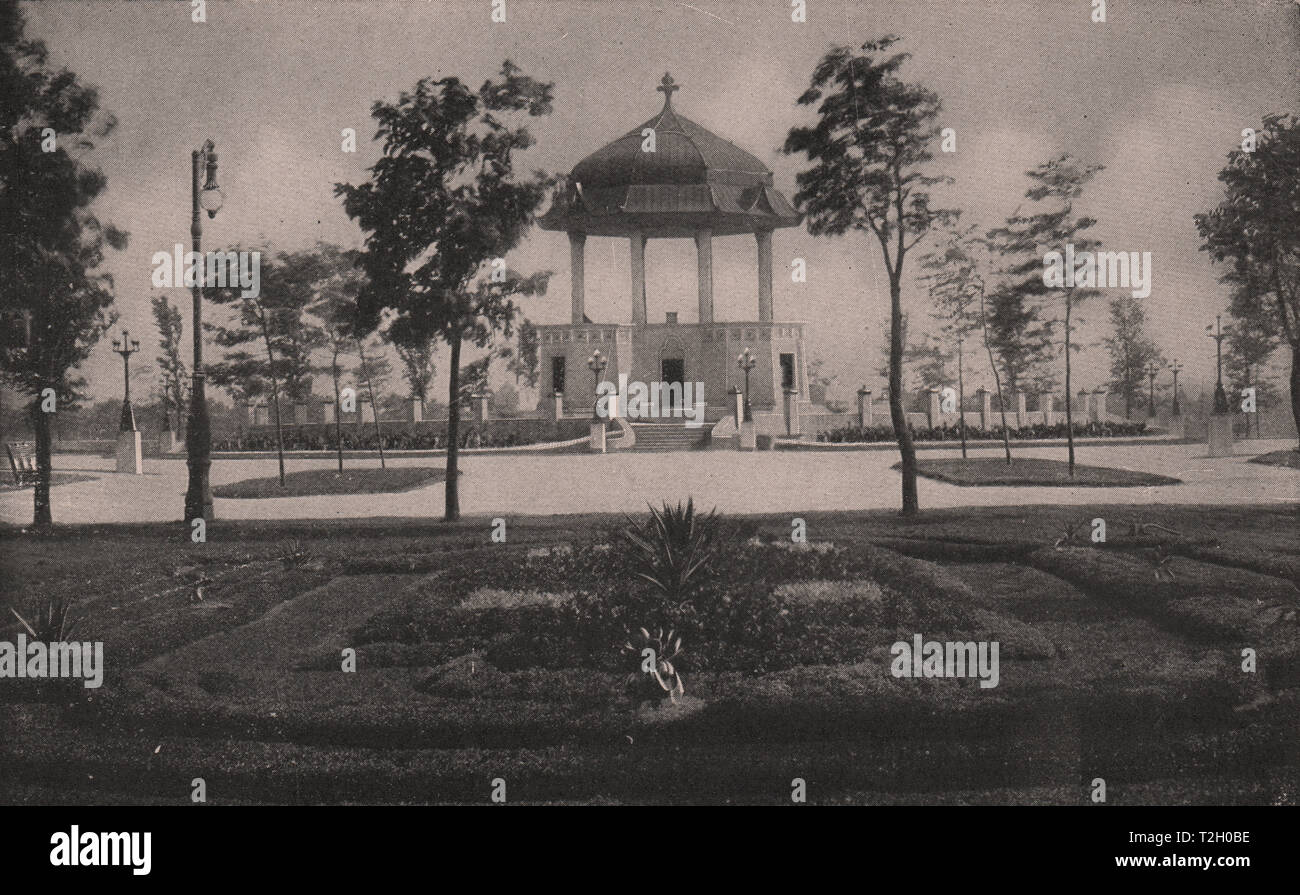 Band Stand, Garfield Park Stock Photo