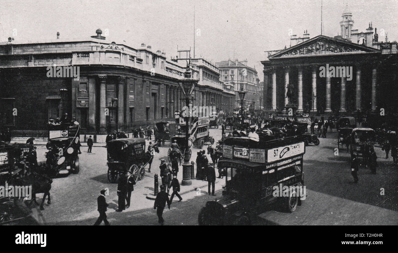 Bank of England, London Stock Photo