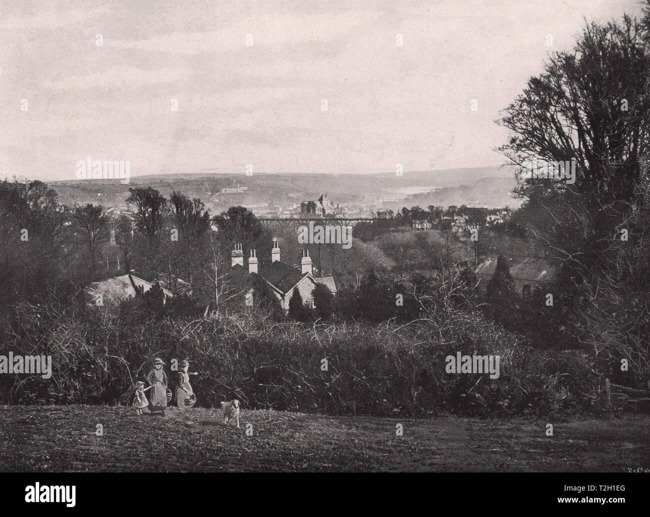 Truro, From Kenwyn Stock Photo Alamy