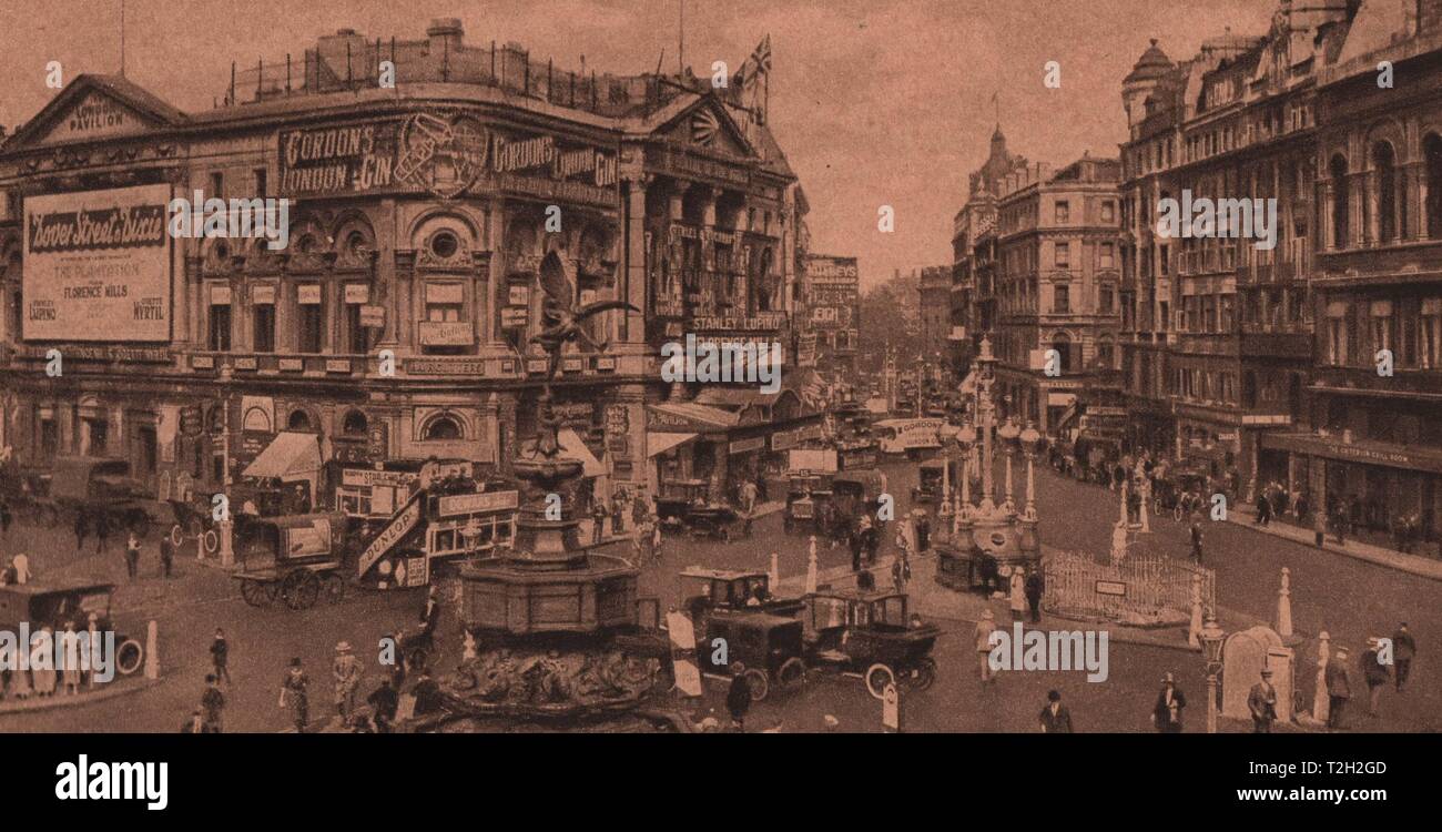 Piccadilly Circus, London Stock Photo Alamy
