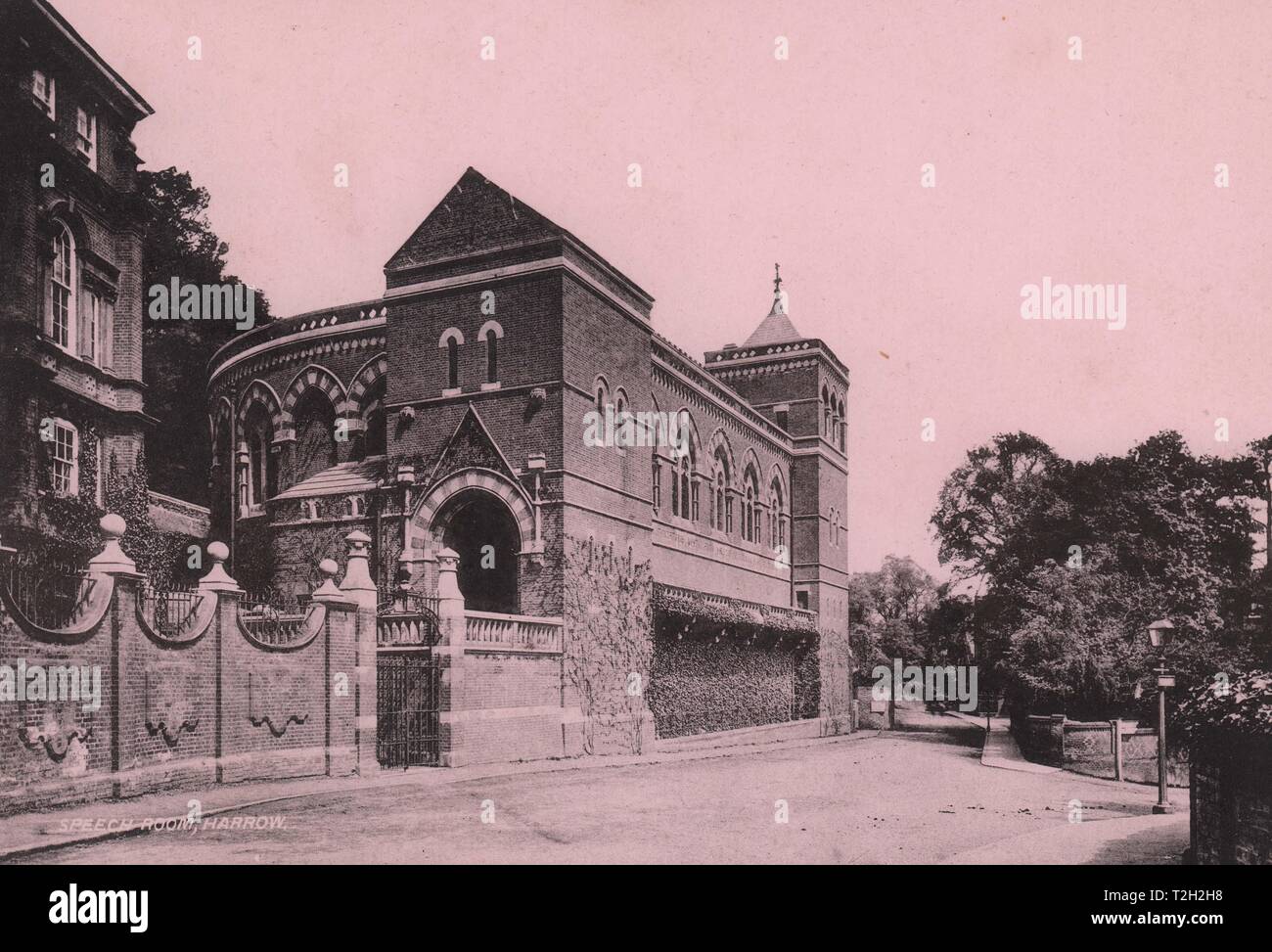 Speech Room, Harrow School Stock Photo