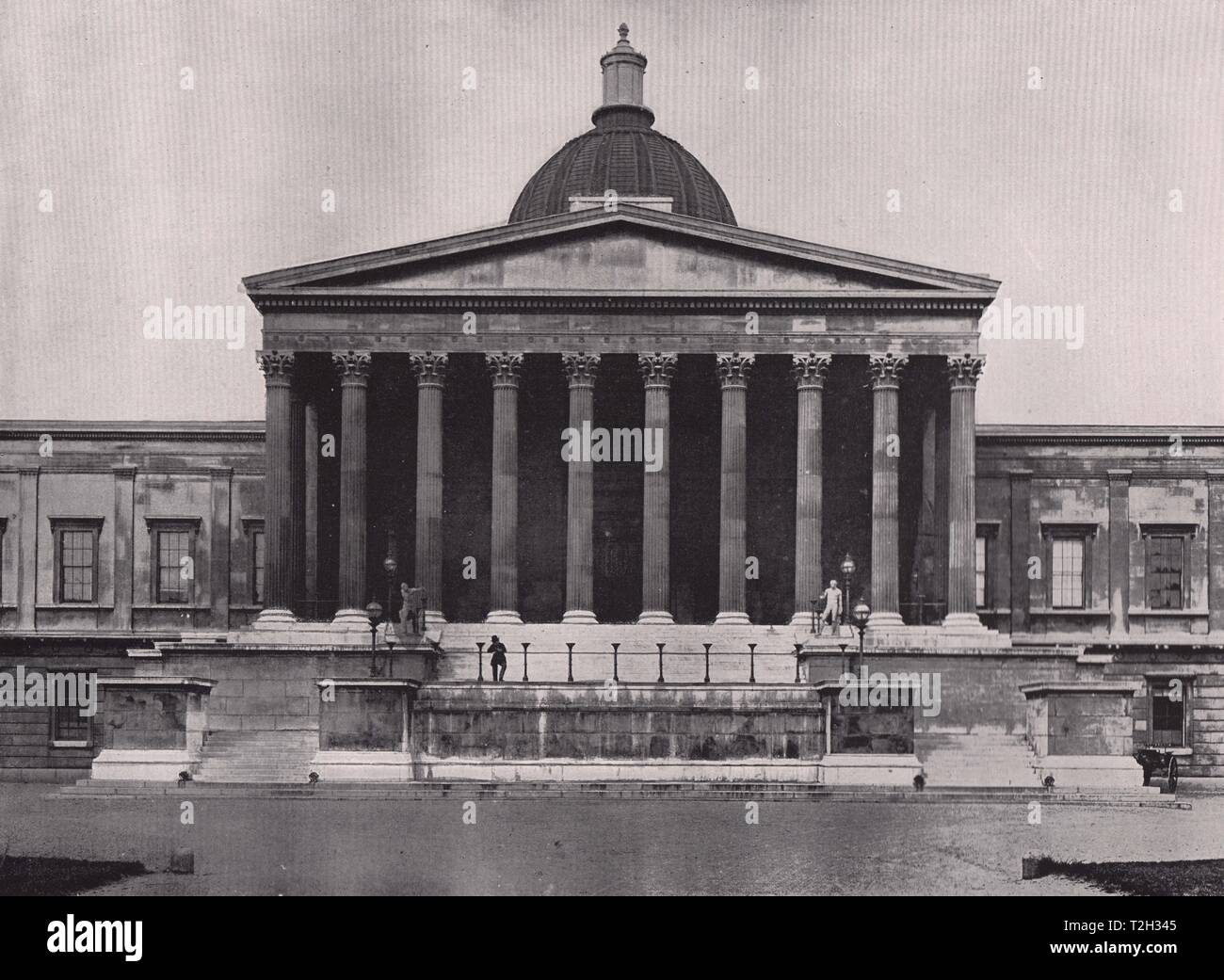 University College - General view of the front Stock Photo - Alamy