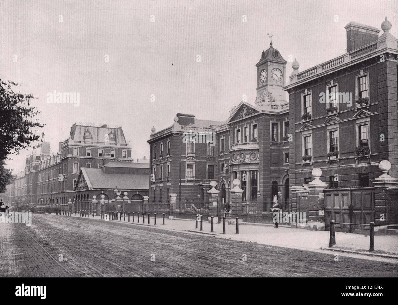 Knightsbridge Barracks - The Barracks Stock Photo