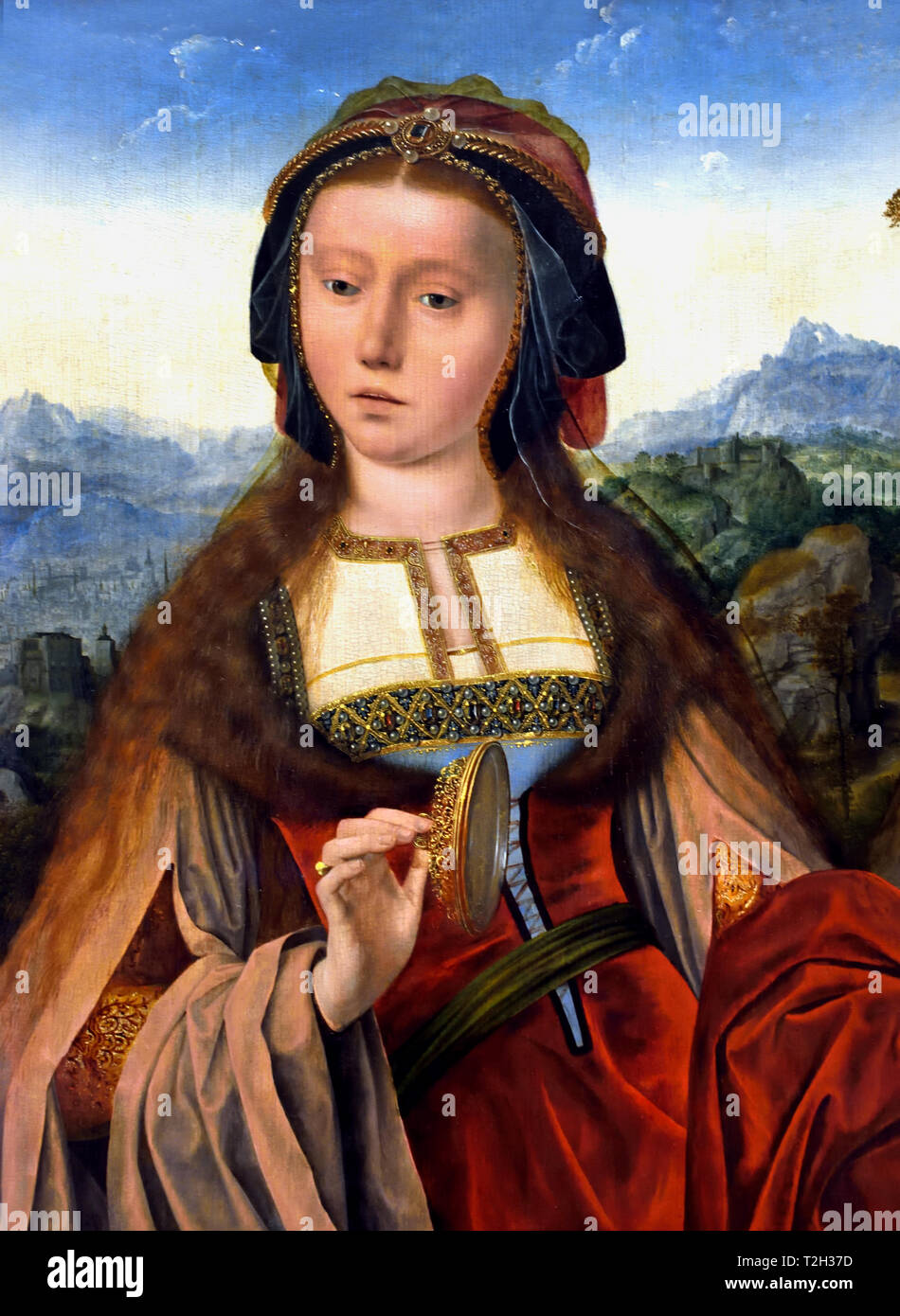 Saint Mary Magdalene, 1520, METSYS Quentin, 1466-1530, Belgian, Belgium, Flemish, Stock Photo