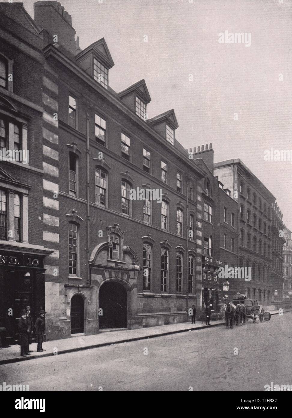 street (Within) Baring's Bank Stock Photo Alamy