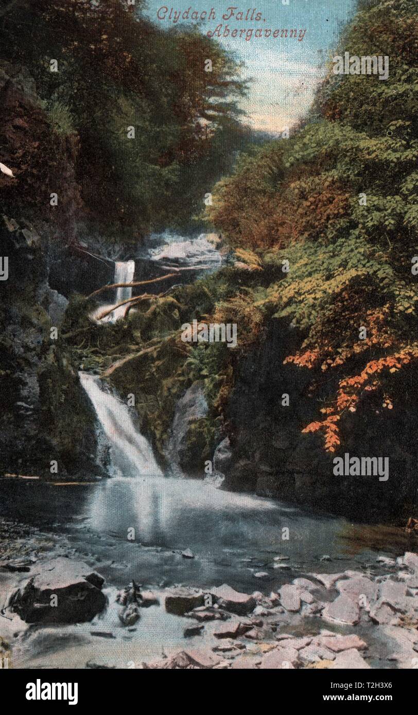 Clydach Falls, Abergavenny Stock Photo Alamy