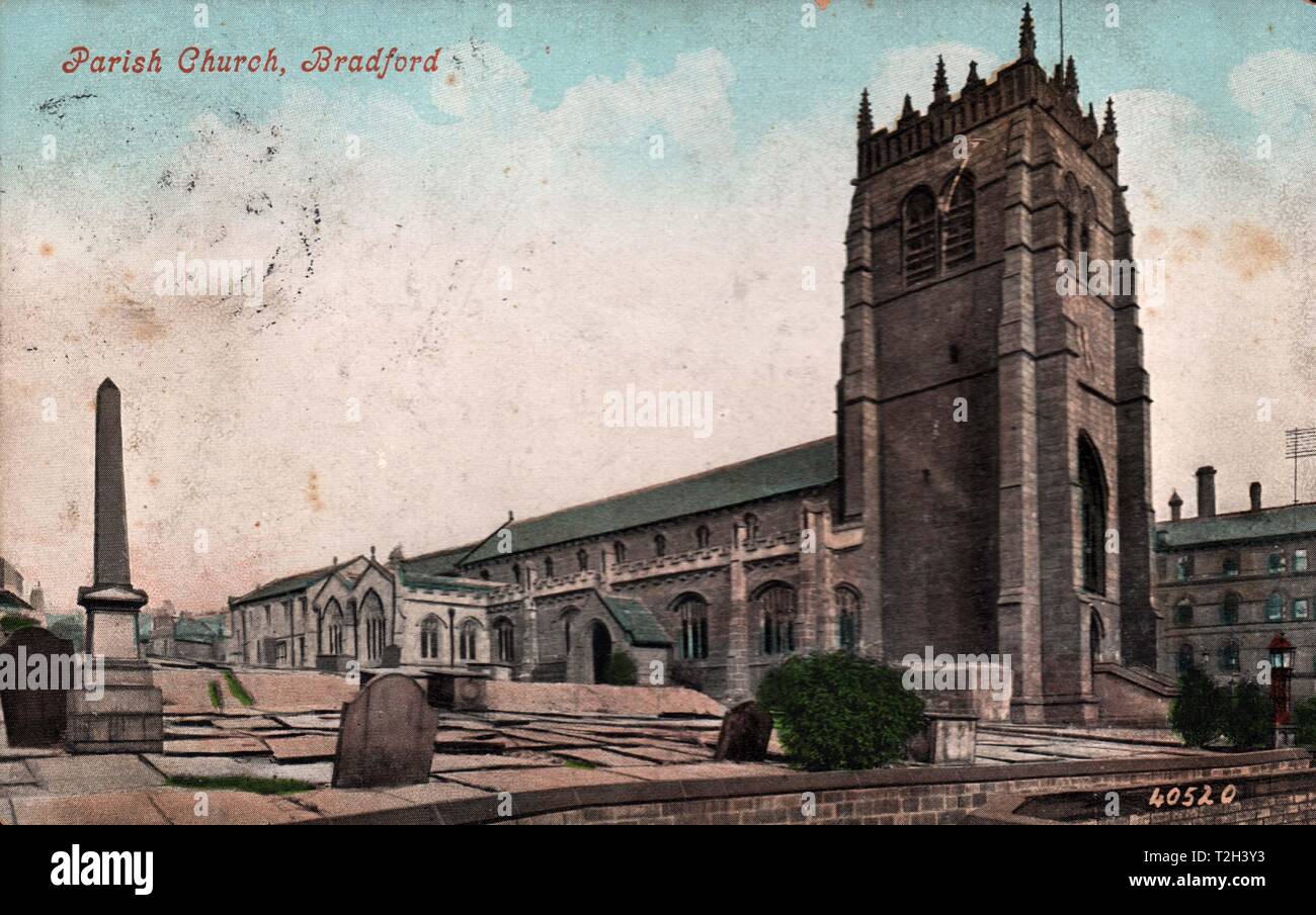 Parish Church Bradford Stock Photo Alamy