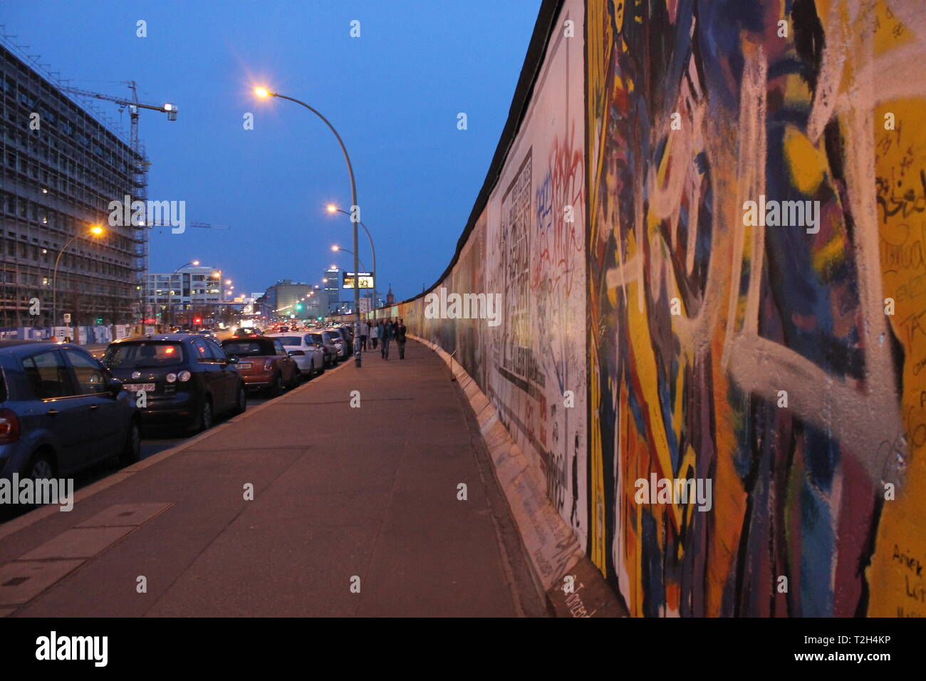 Berlin wall Stock Photo