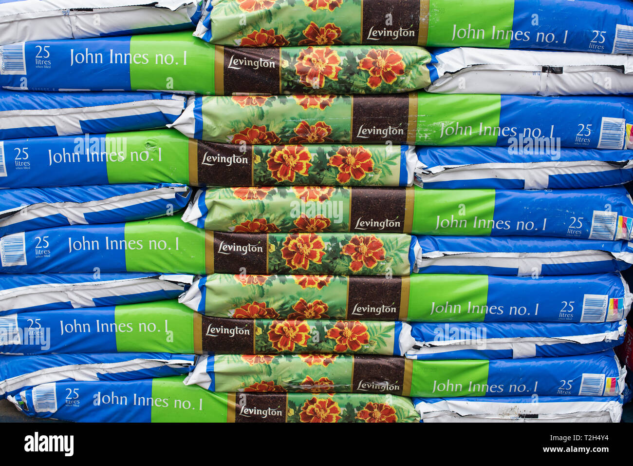 John innes no.1 compost bags. UK Stock Photo Alamy