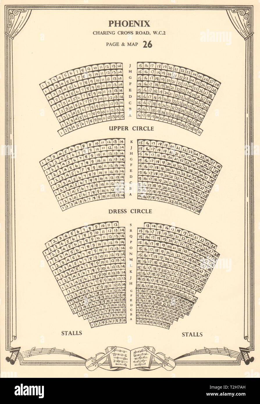 Centrepointe Theatre Seating Chart