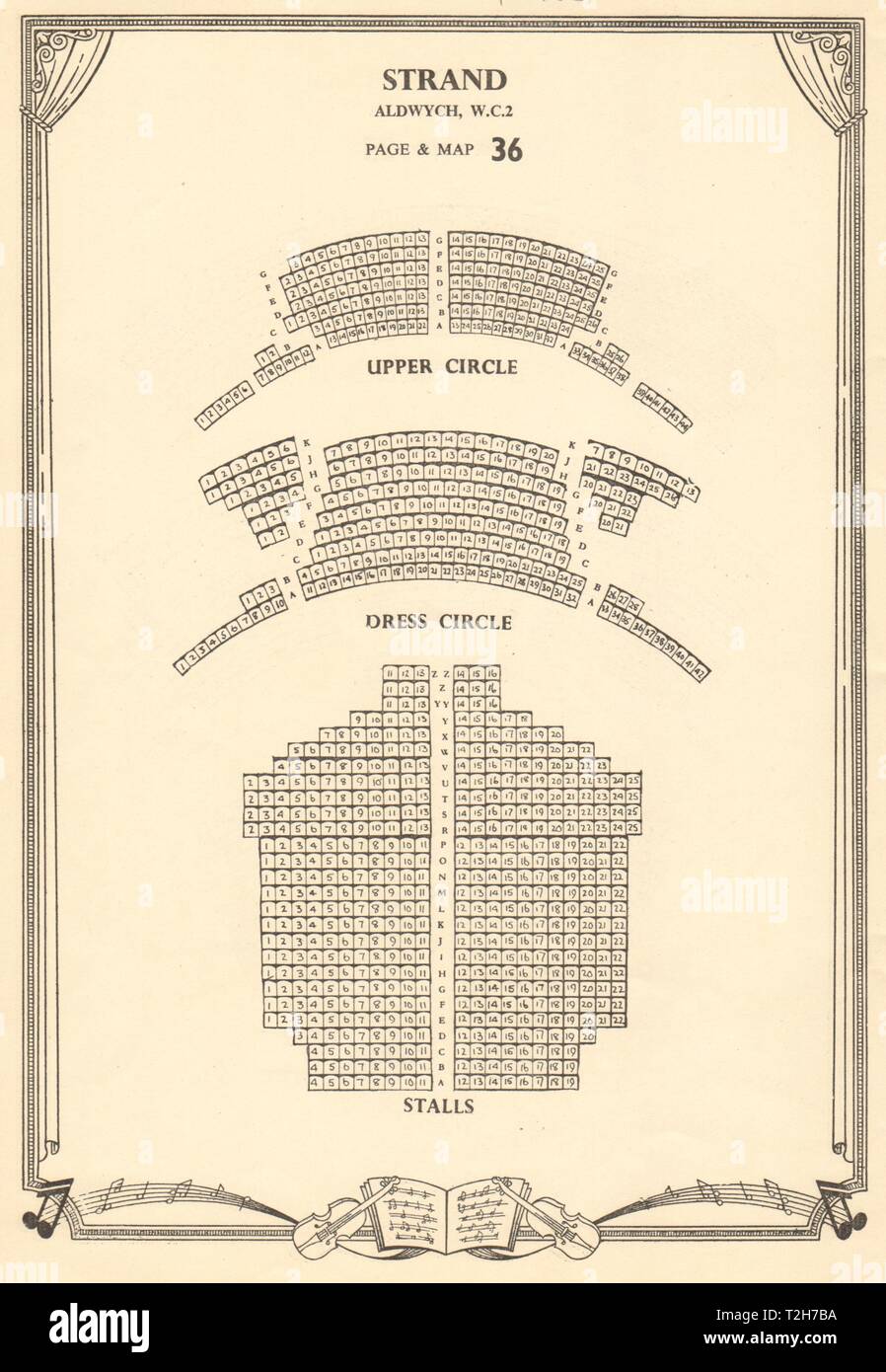 Aldwych Theatre Seating Chart