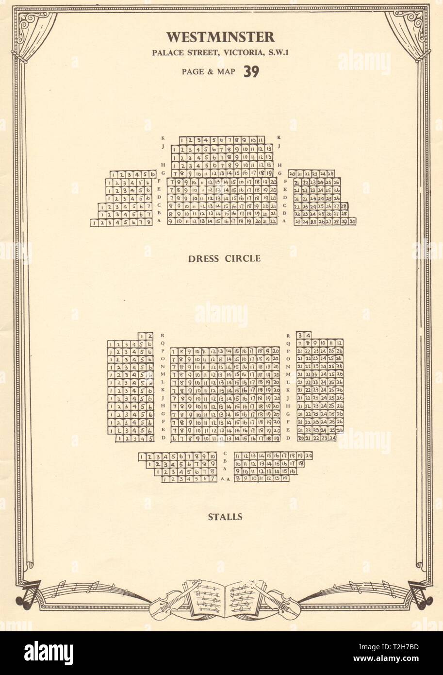 St James Theatre Seating Chart