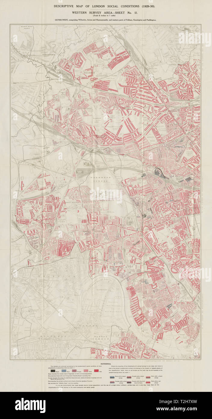 Poverty Map London Stock Photos Poverty Map London Stock Images