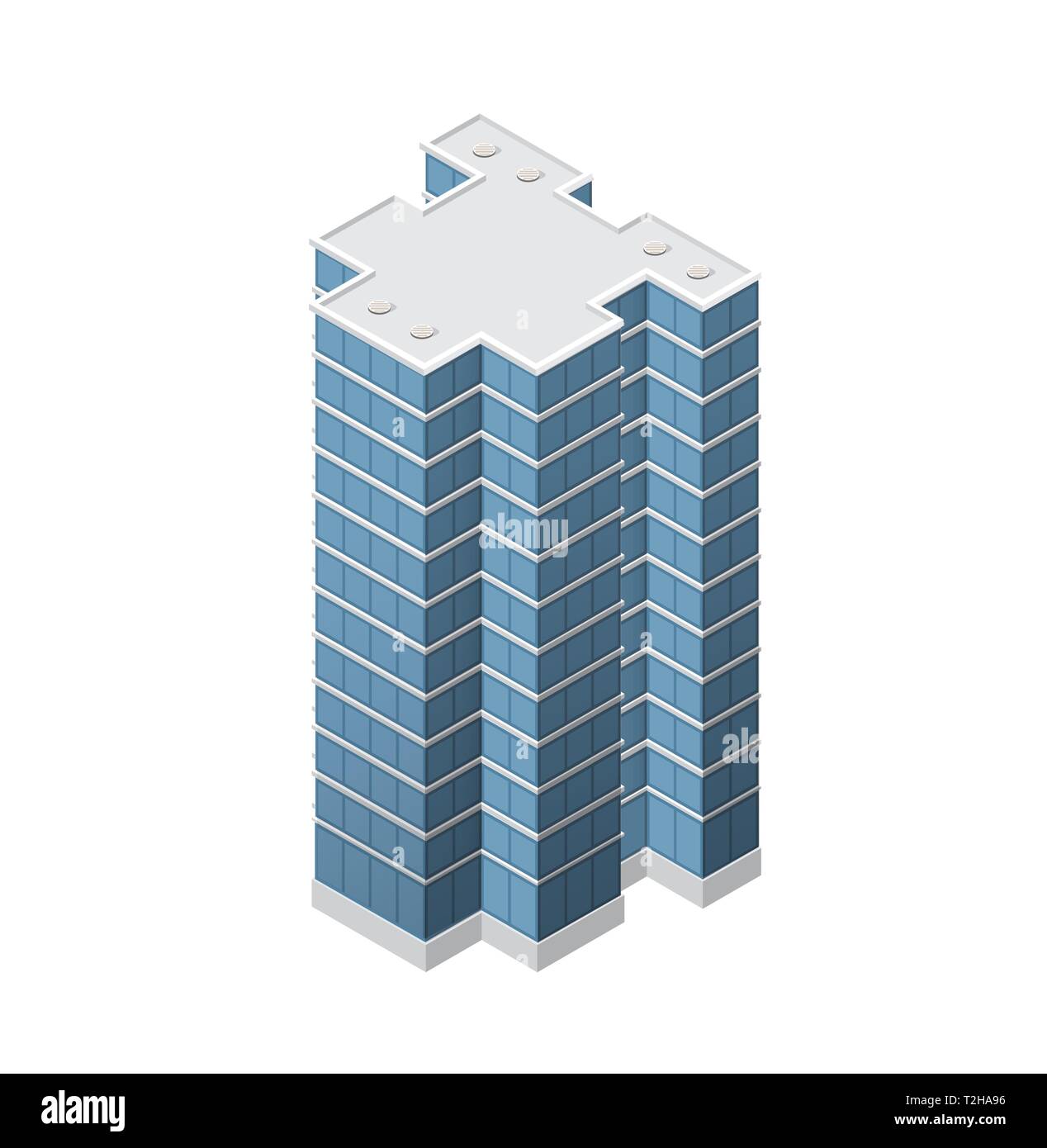 The intelligence building skyscraper architecture is an idea of ...