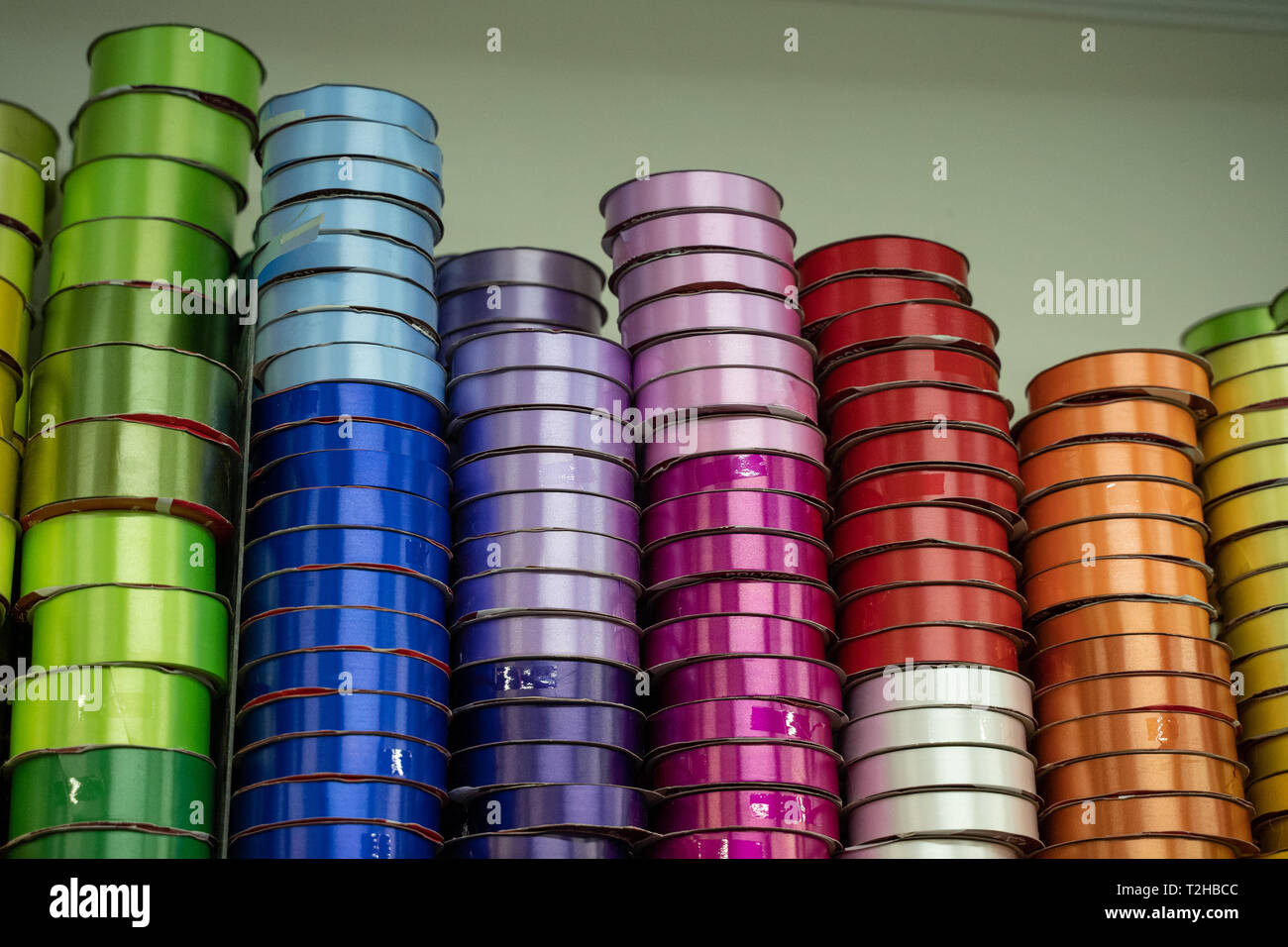 Grosgrain ribbon texture hi-res stock photography and images - Alamy