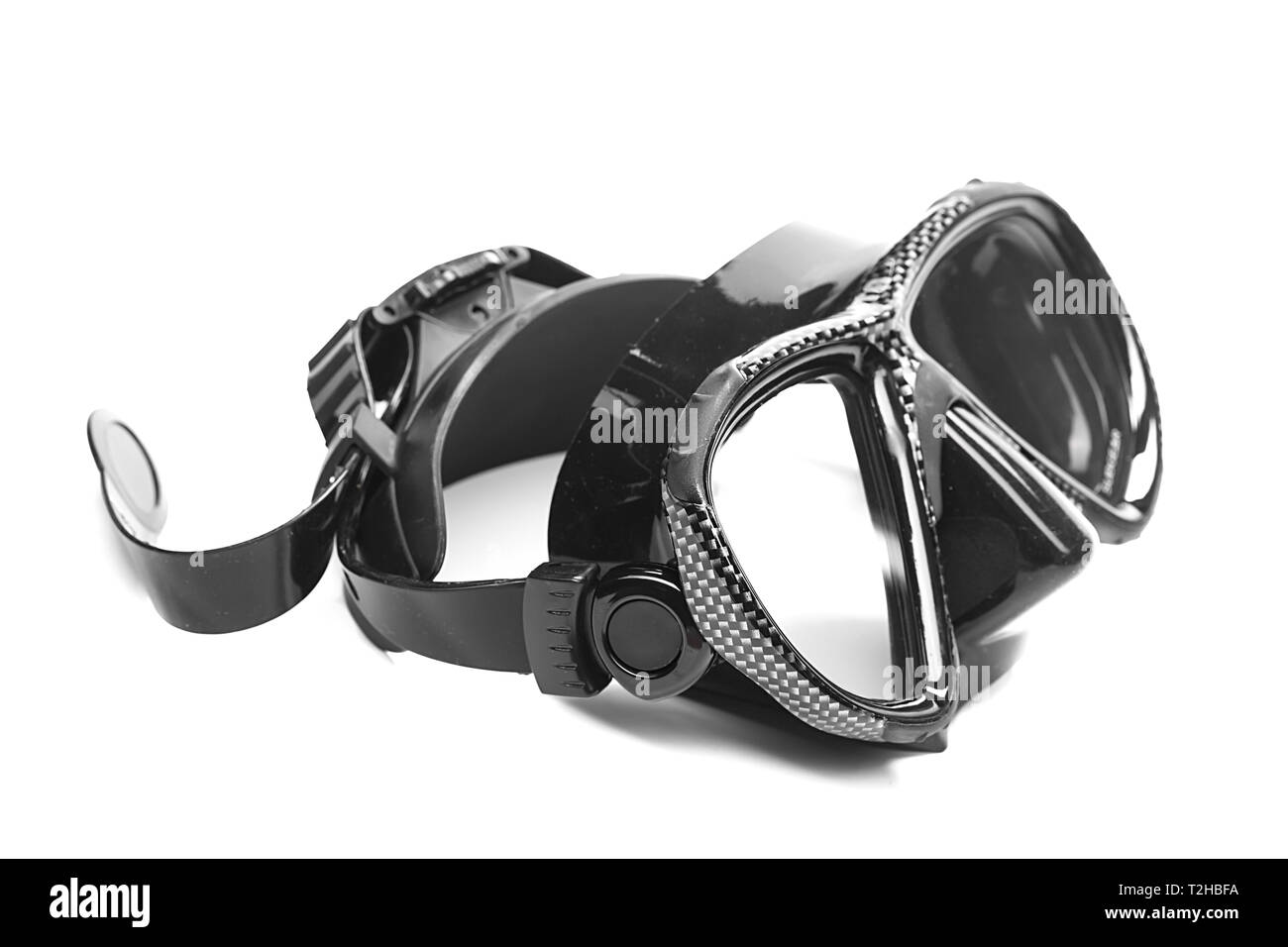diving mask isolated on white background Stock Photo - Alamy