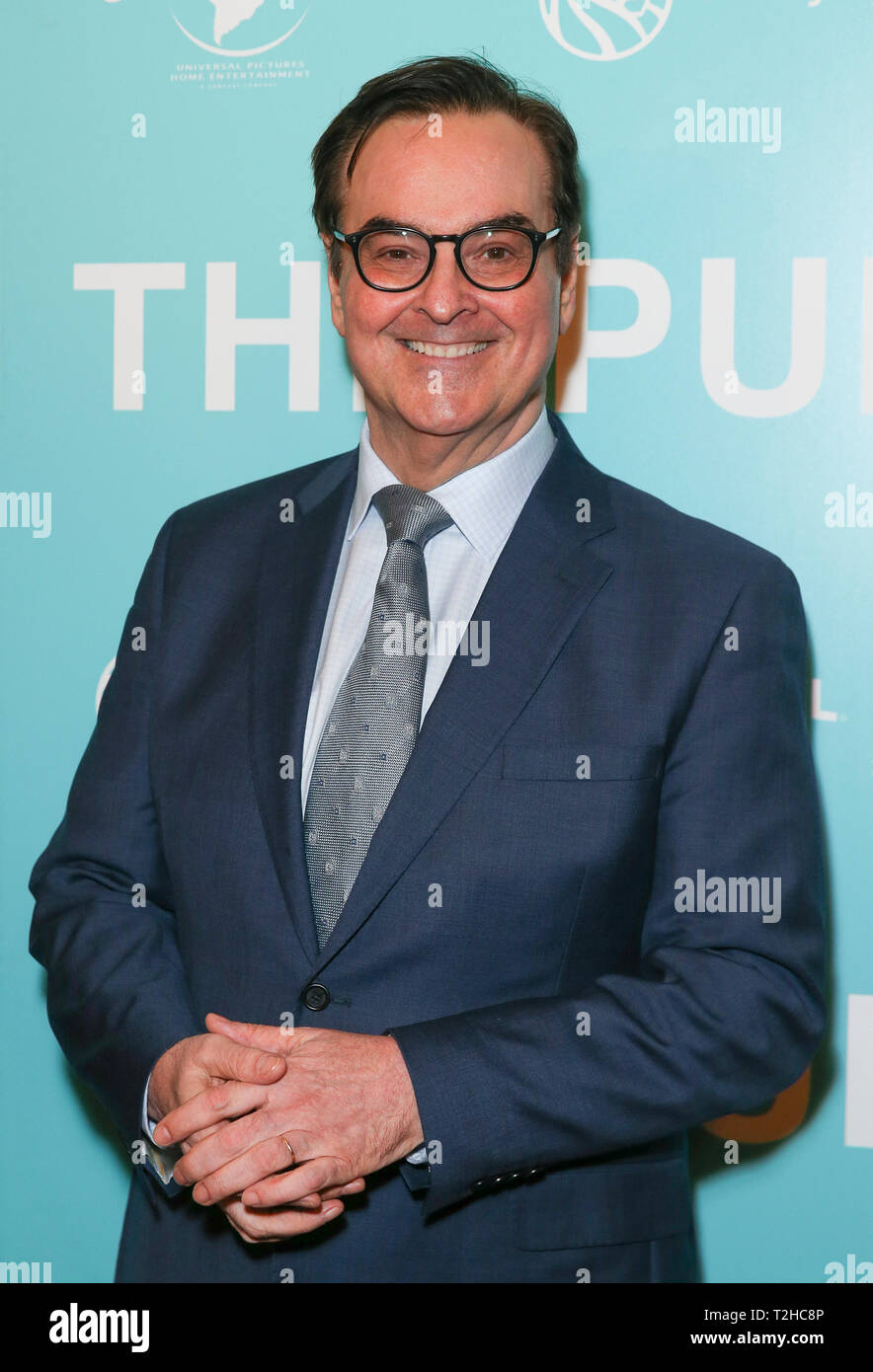 New York, United States. 01st Apr, 2019. Steve Higgins attends premiere
