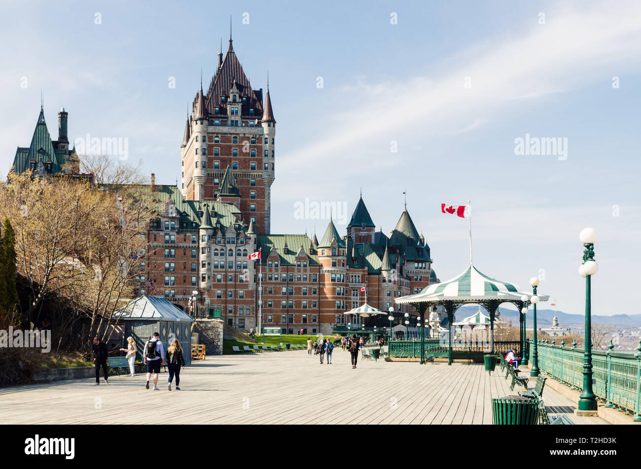 Fairmont Le Château Frontenac and Terrasse Dufferin, Quebec City