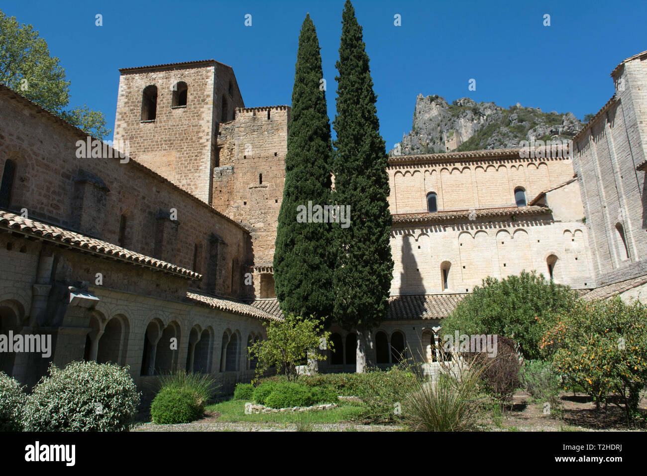 SaintGuilhemleDesert (south of France) Cloister of the Gellone