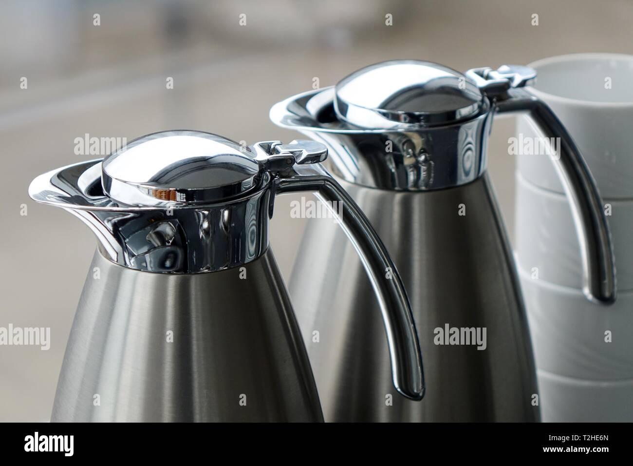 Coffee pots, thermos flasks, Germany Stock Photo - Alamy