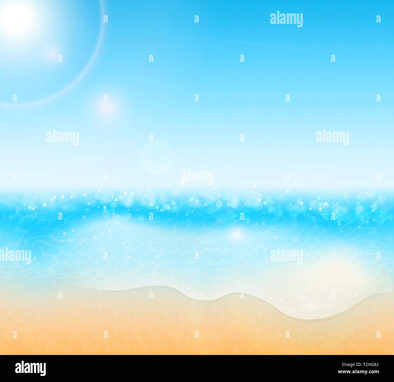 Summer background vector Stock Vector Image & Art - Alamy