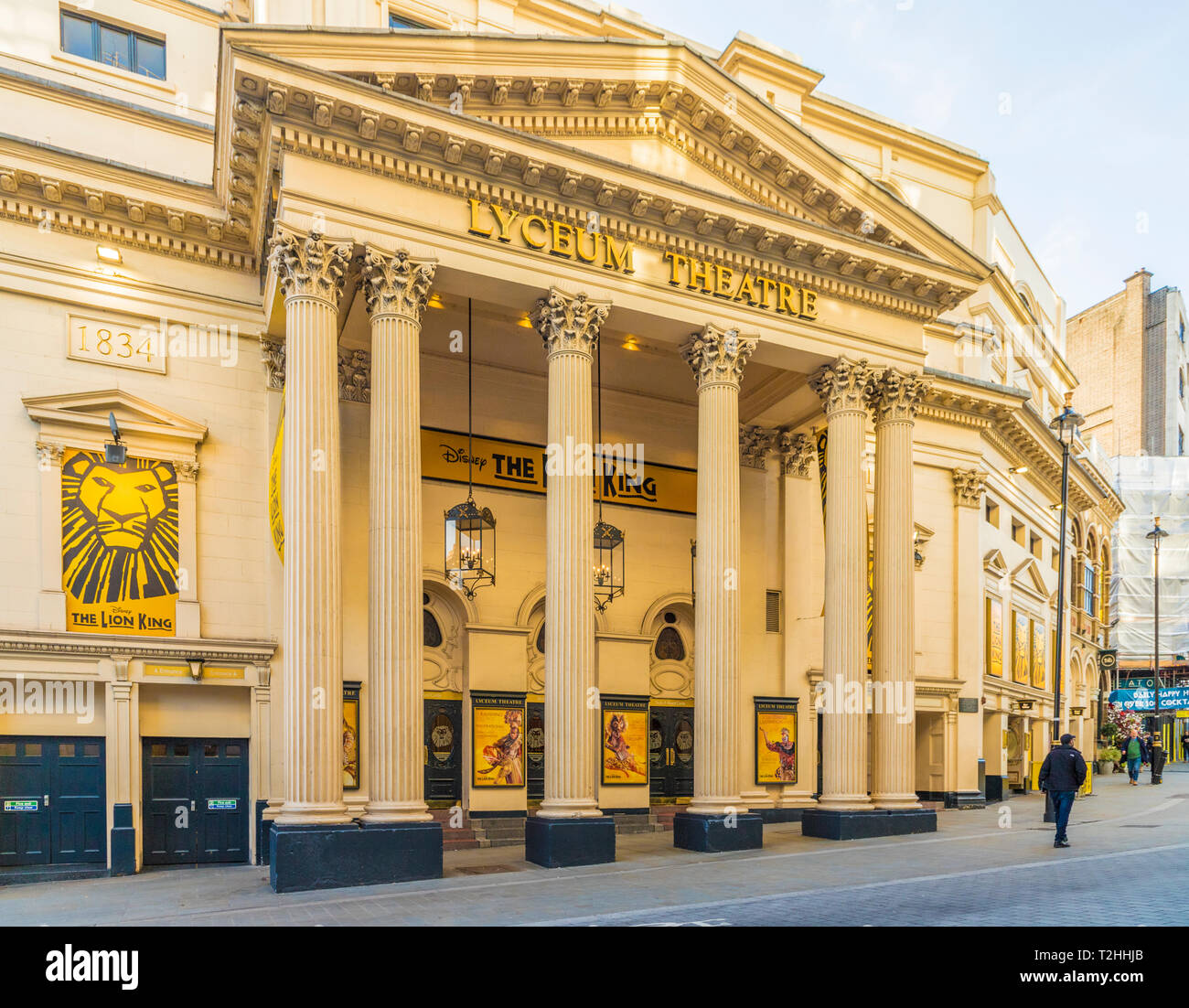 Lyceum Theatre in London, England Stock Photo Alamy