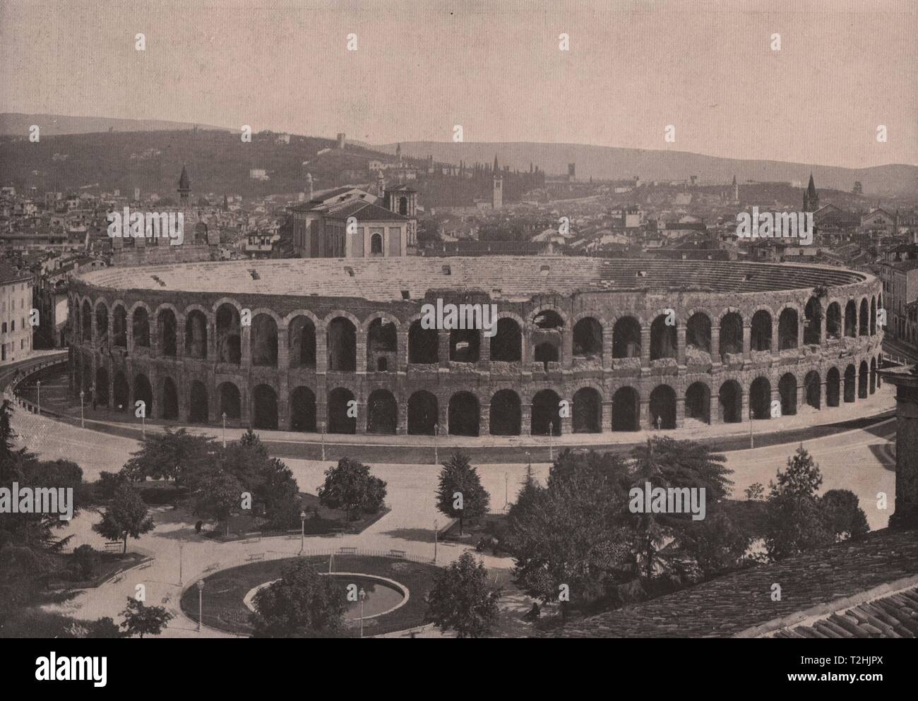 The Amphitheater, Verona, Italy Stock Photo - Alamy