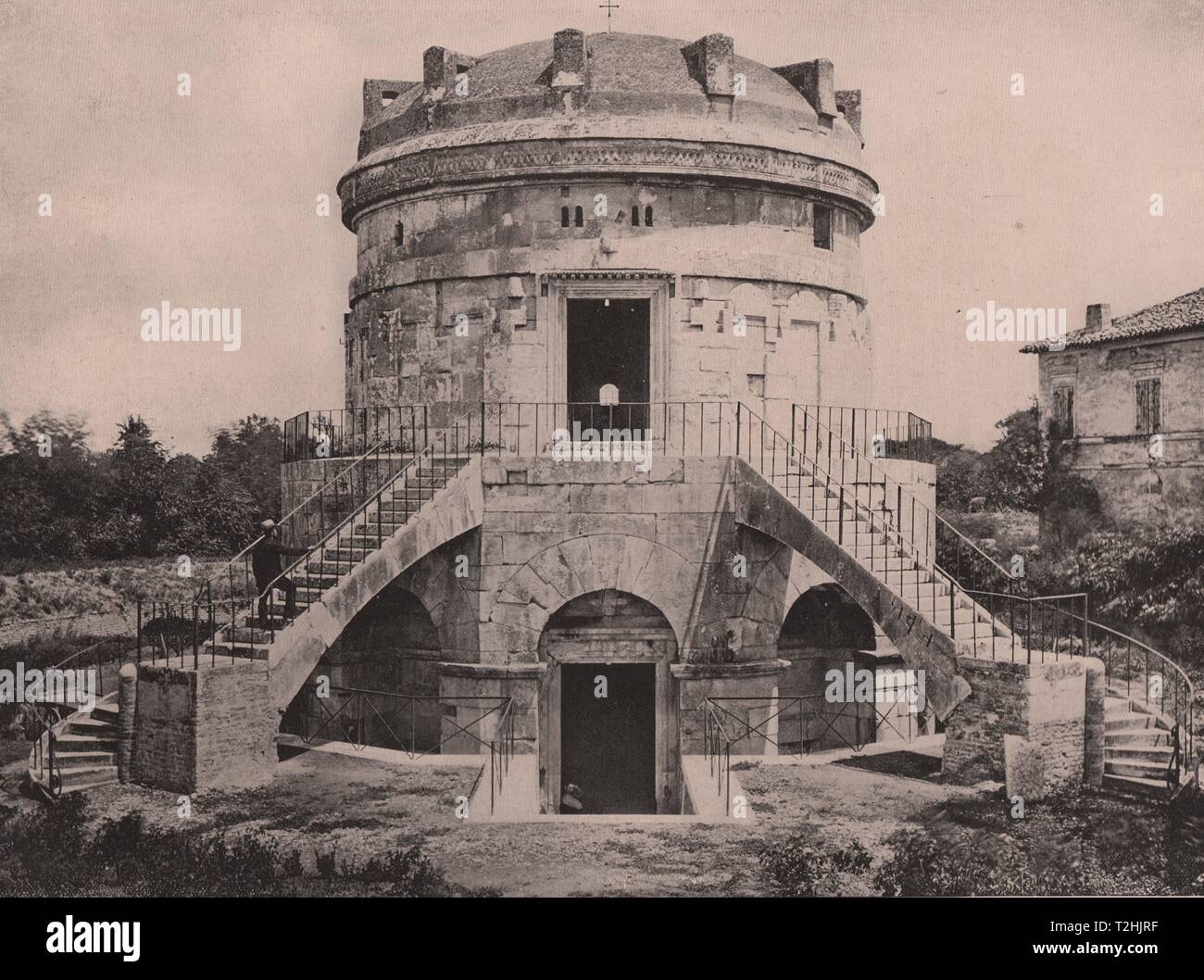 Mausoleum of Theodoric, Ravenna, Italy Stock Photo