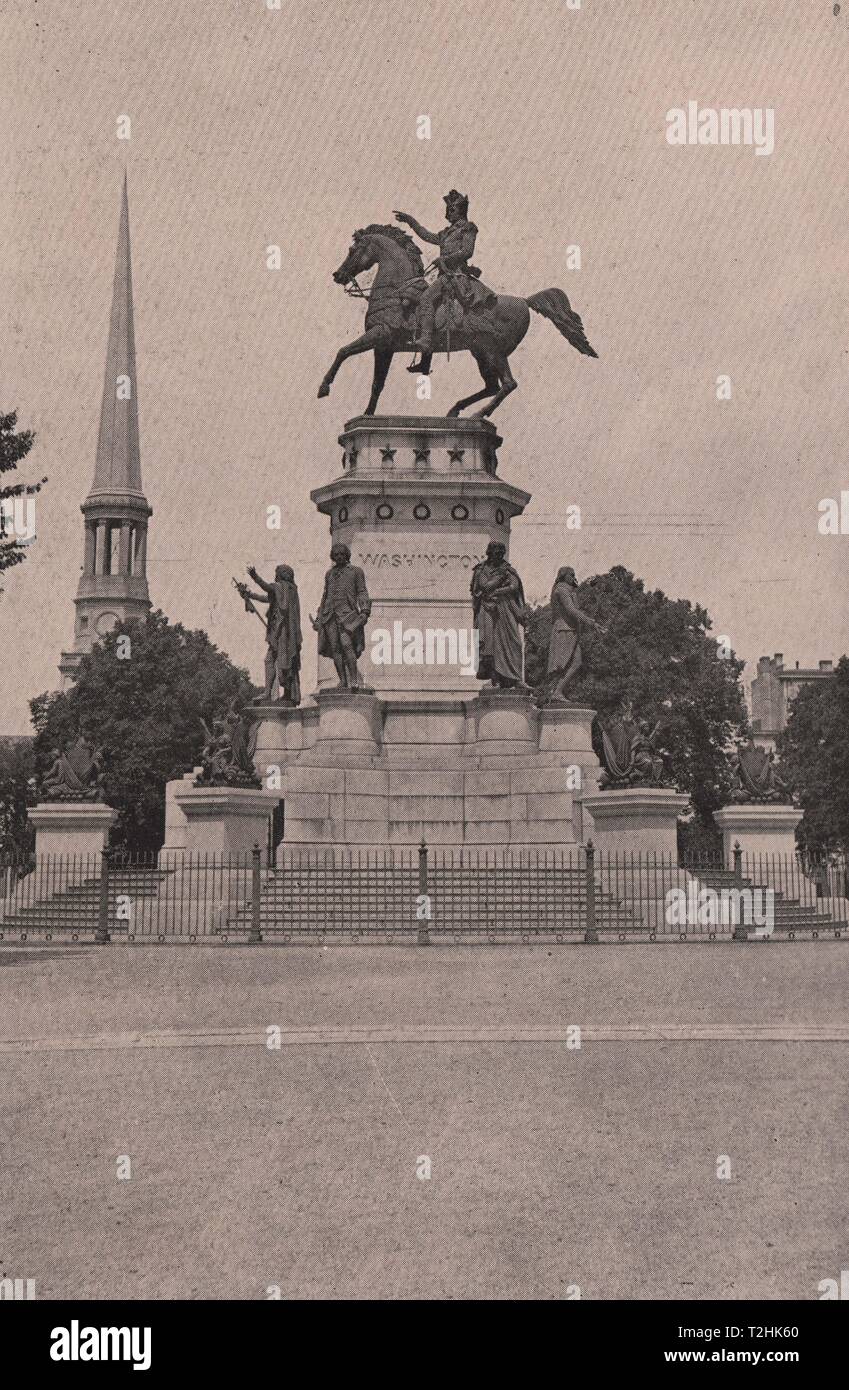 Washington Monument, Richmond, Virginia Stock Photo Alamy
