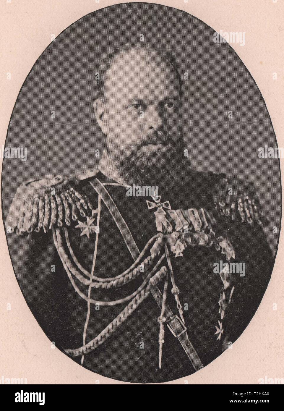 Czar Alexander III., Russia Stock Photo - Alamy