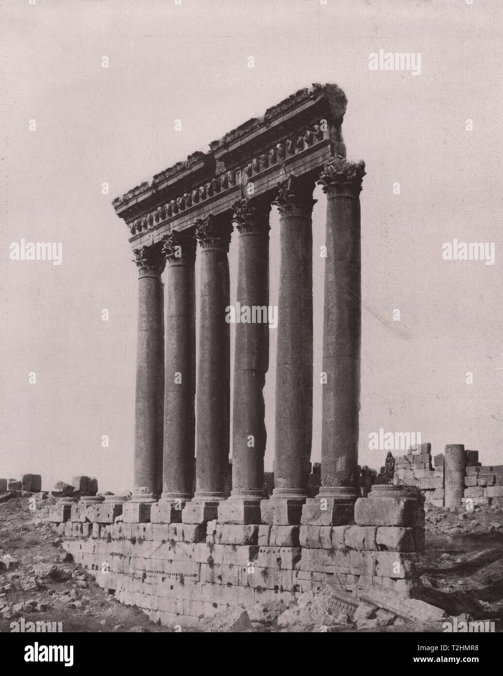 Baalbek temple hi-res stock photography and images - Alamy