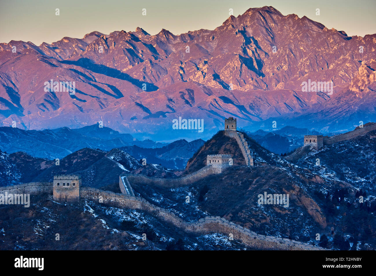 The Great Wall Of China Aerial High Resolution Stock Photography And Images Alamy