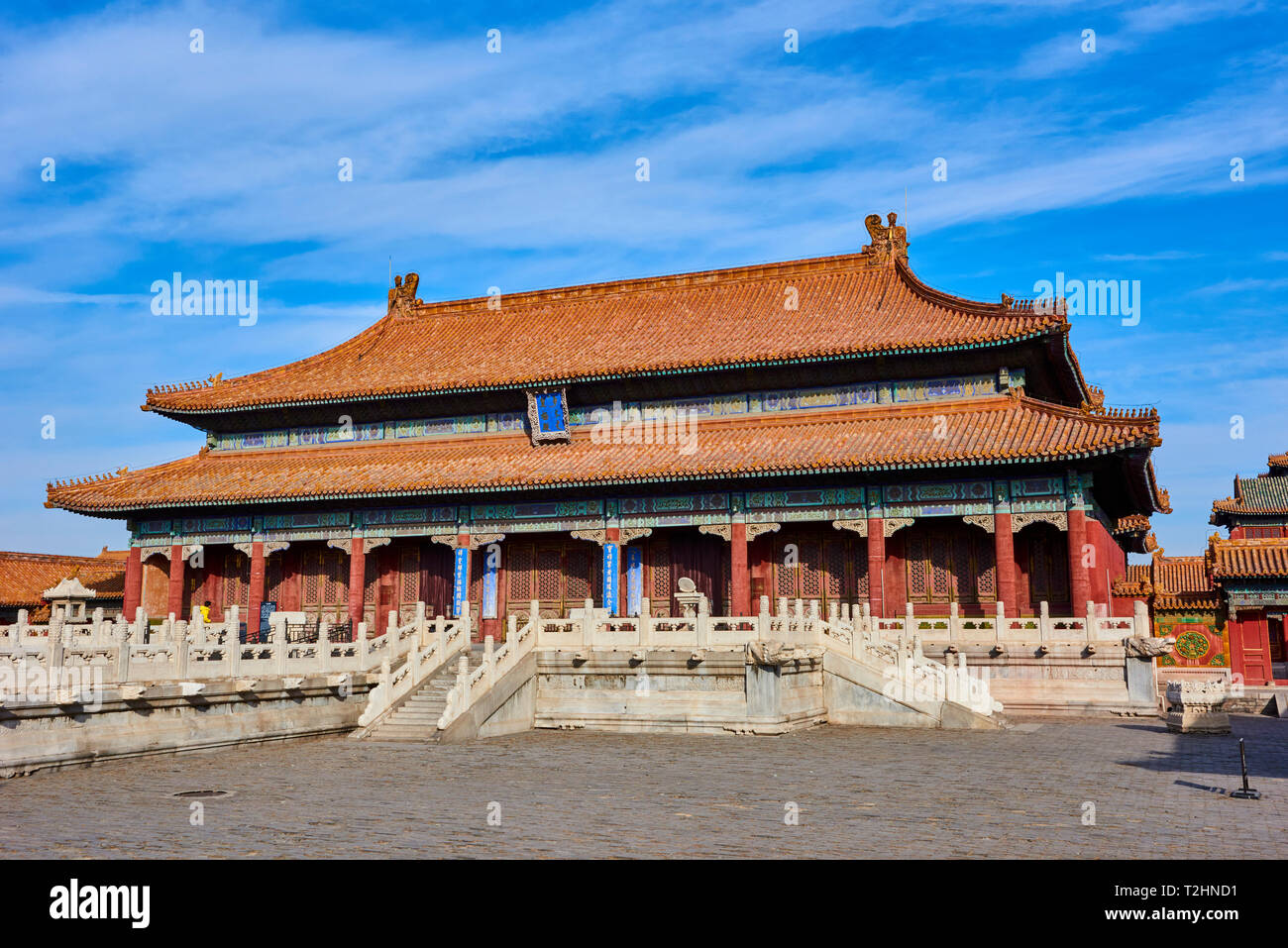 Palace of Tranquil Longevity, Forbidden City, Beijing, China, East Asia Stock Photo