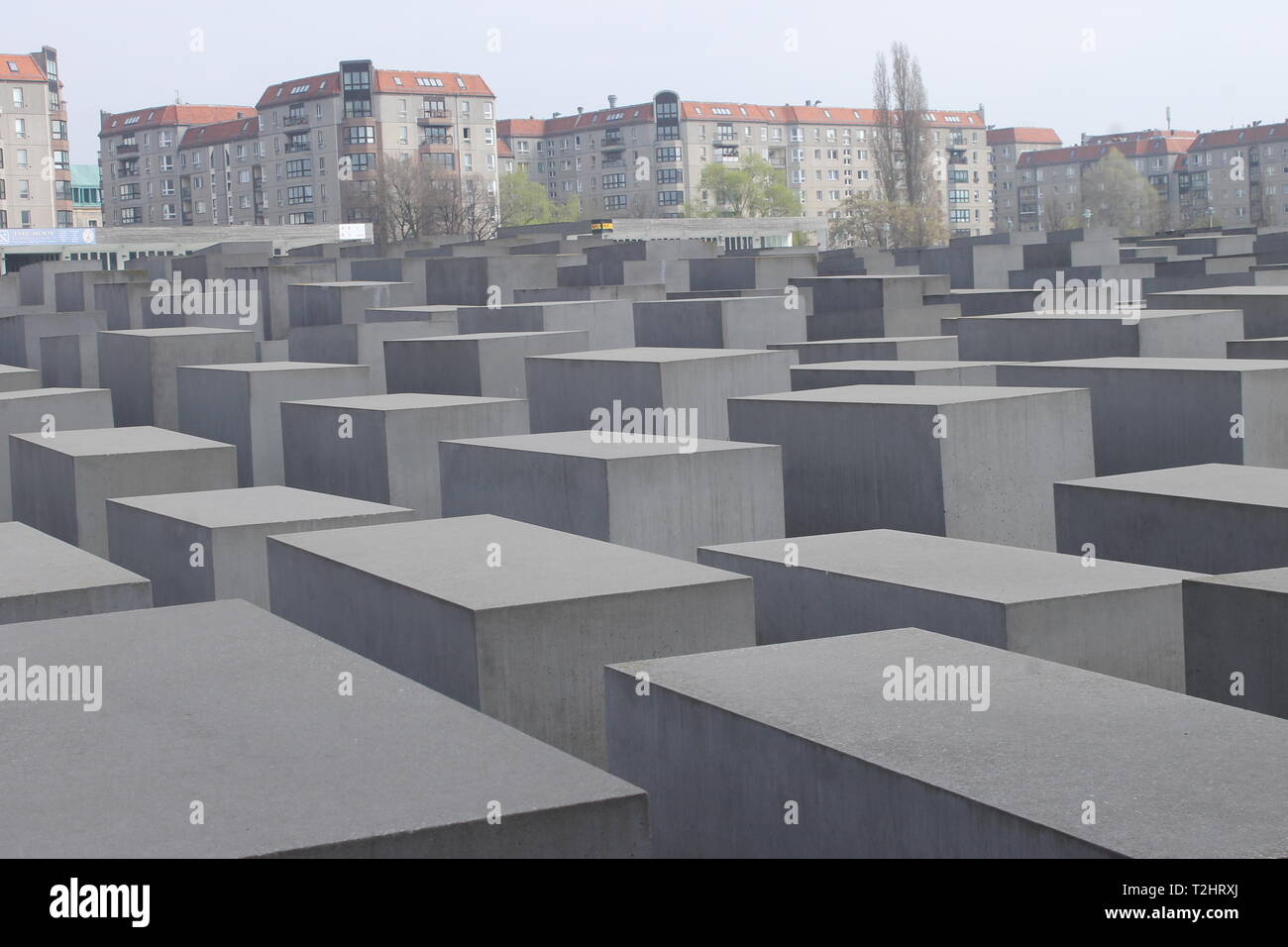 Holocaust memorial Belrin Stock Photo