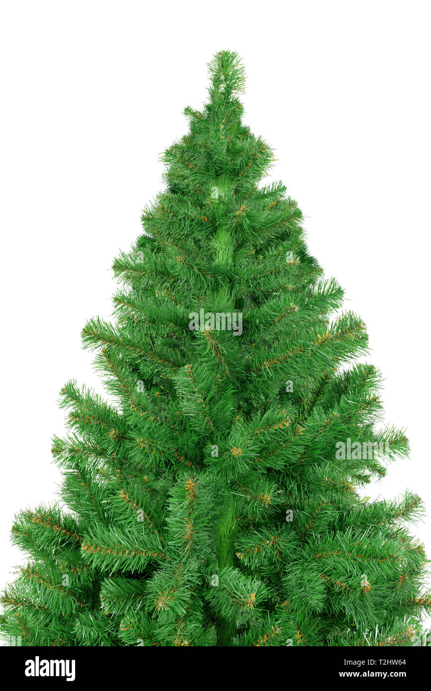 Christmas Tree isolated on white background Stock Photo - Alamy