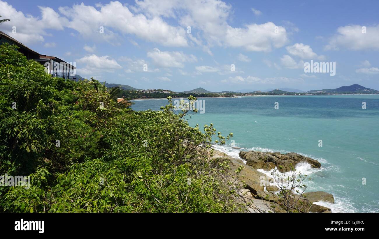 lad koh viewpoint on koh samui in thailand Stock Photo
