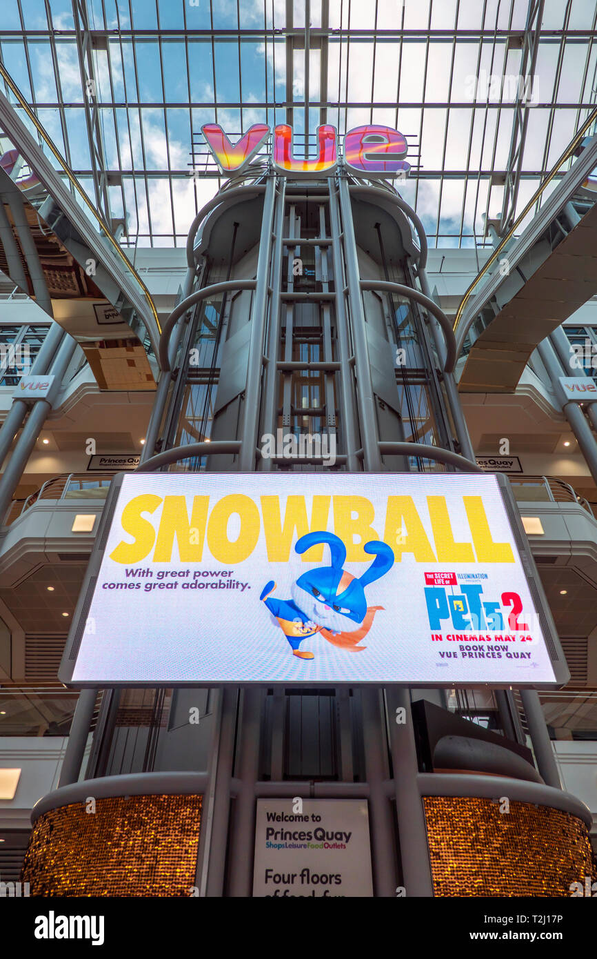Vue Cinema,Princes Centre,Hull,England Stock Photo Alamy