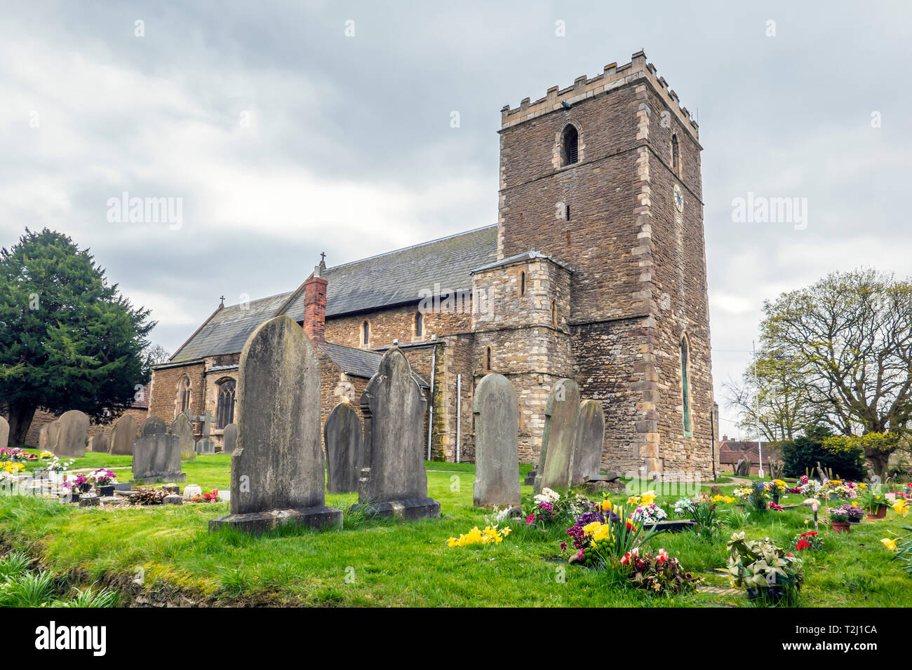 St Andrews,Church,Burton upon Stather,Scunthorpe Stock Photo Alamy
