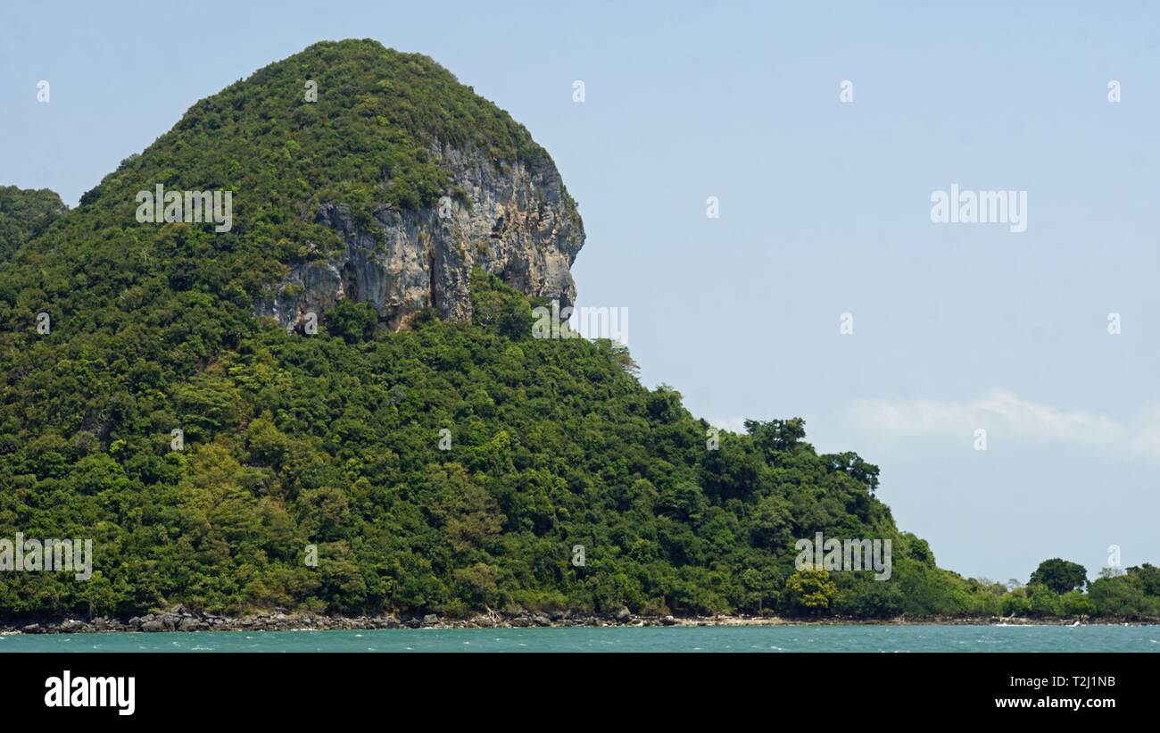 wua ta lap island in ang thong marine national park Stock Photo