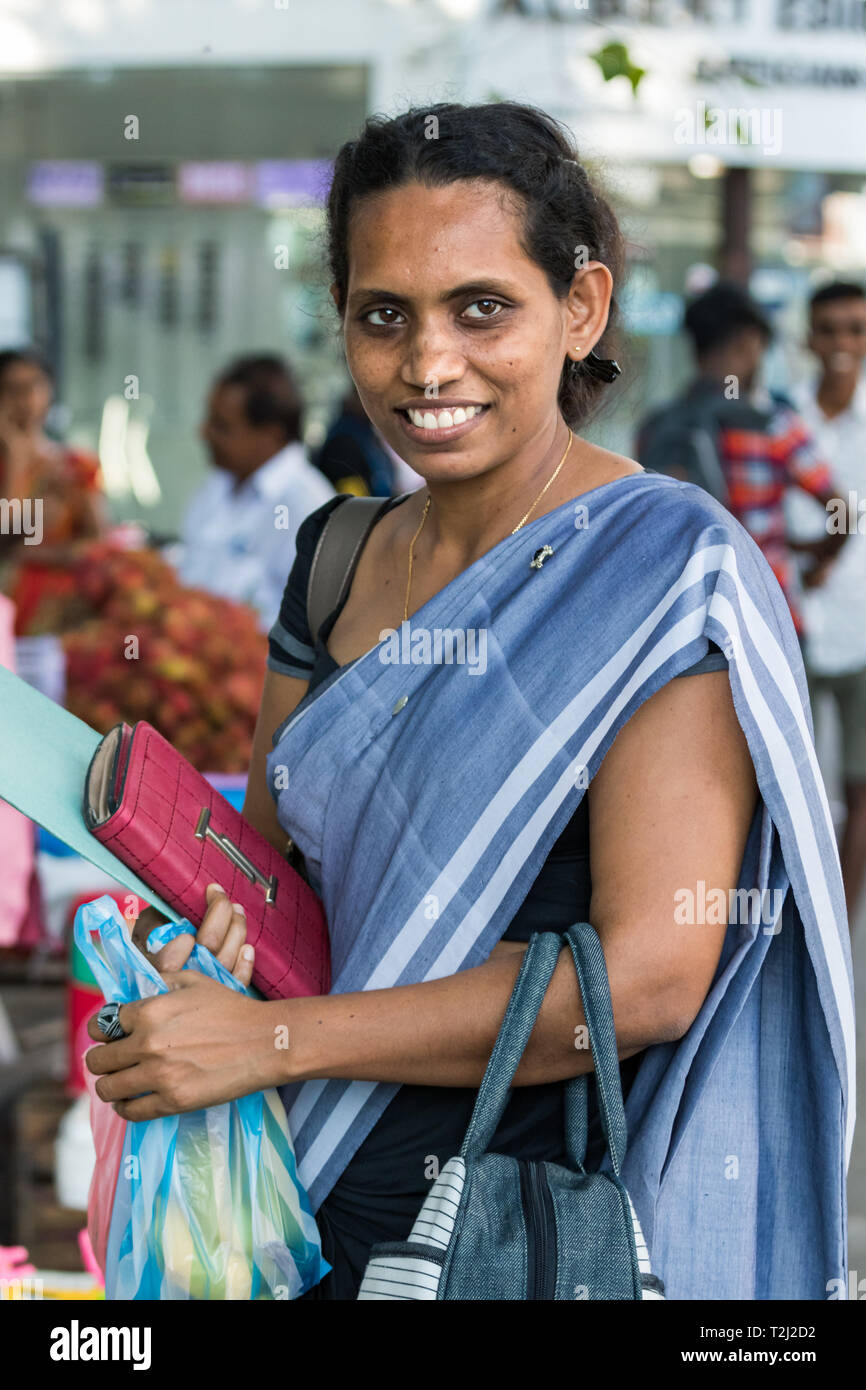 Saree girl hi-res stock photography and images - Alamy