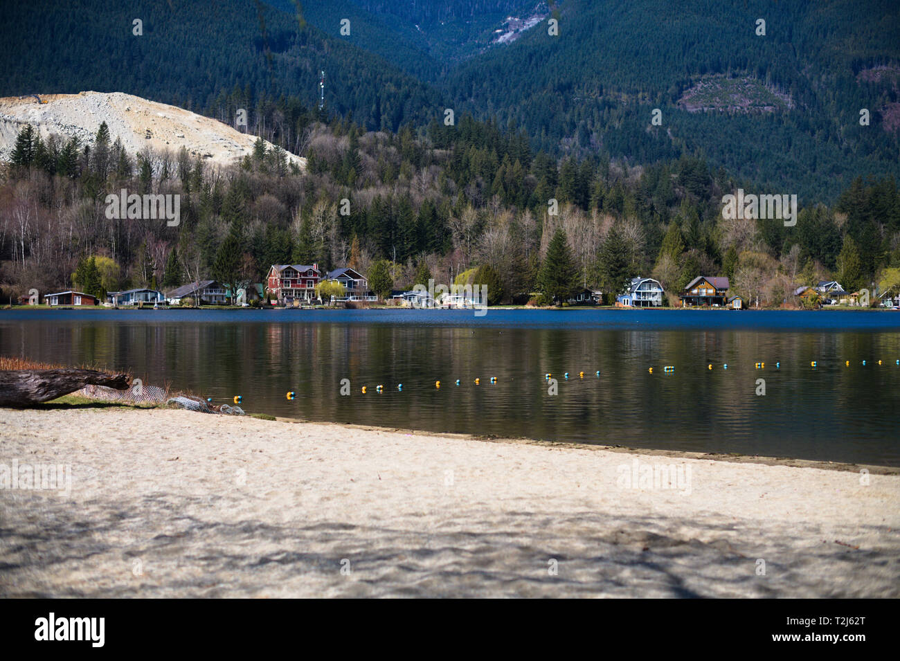 Lake Errock in Deroche, Mission, British Columbia, Canada Stock Photo Alamy