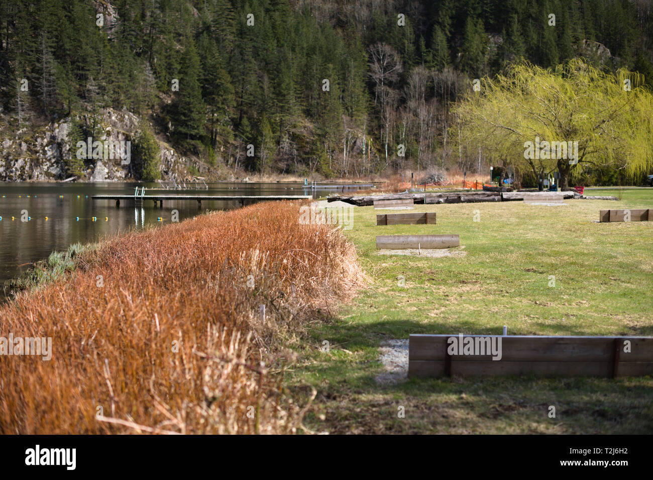 Lake Errock in Deroche, Mission, British Columbia, Canada Stock Photo Alamy