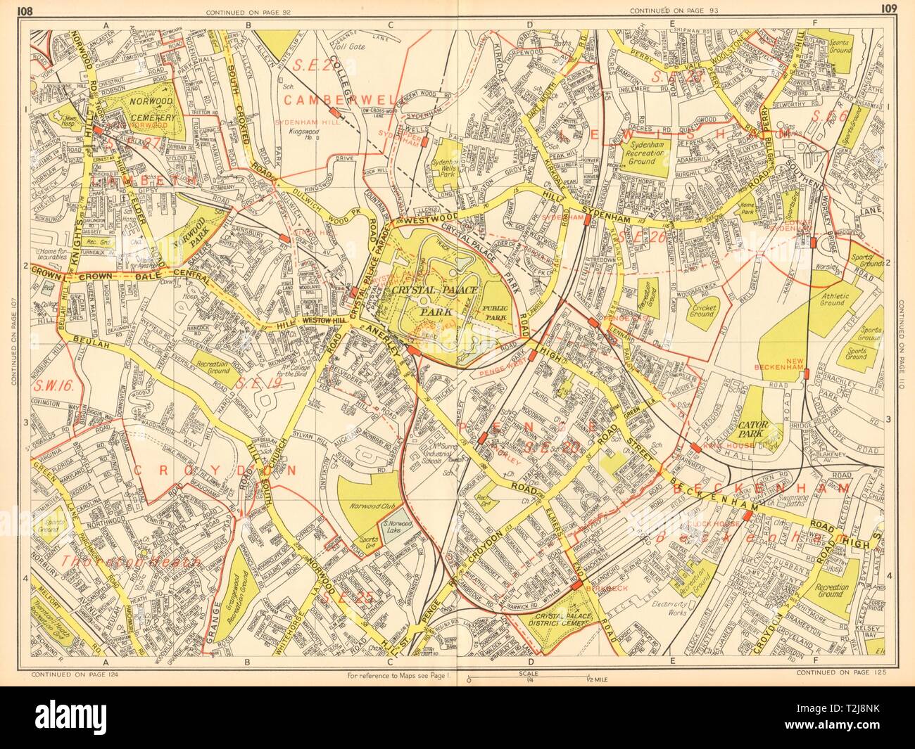 GEOGRAPHERS A-Z 1964 map LONDON NW Acton Willesden Queens Park North Kensington 