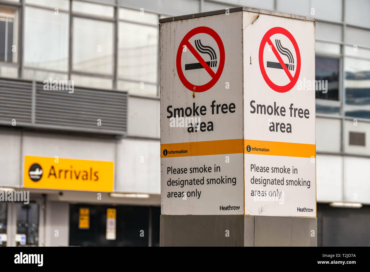 Airport warning signs hires stock photography and images Alamy