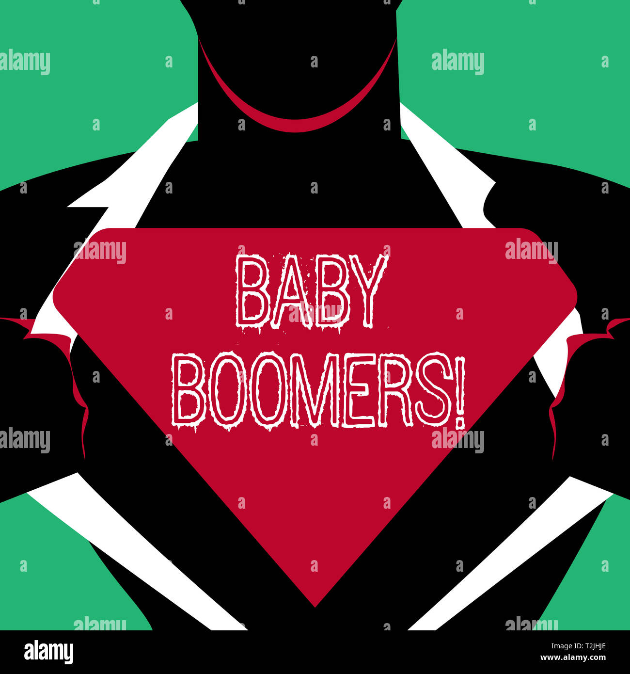 Text sign showing Baby Boomers. Business photo text demonstrating who ...