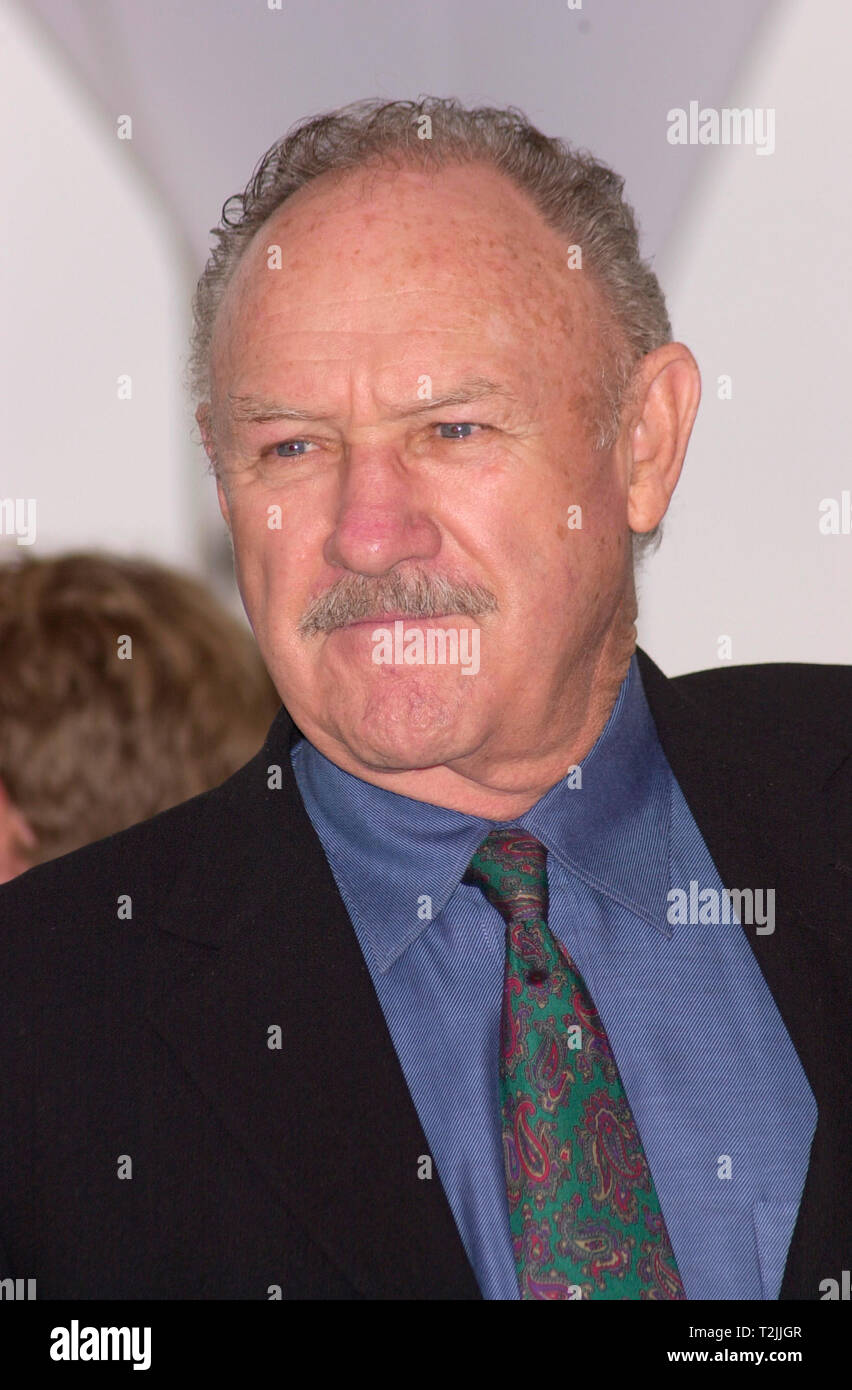 CANNES, FRANCE. May 11, 2000: Actor Gene Hackman at the Cannes Film Festival  to promote his new movie Under Suspicion. Picture: Paul Smith/Featureflash  Stock Photo - Alamy