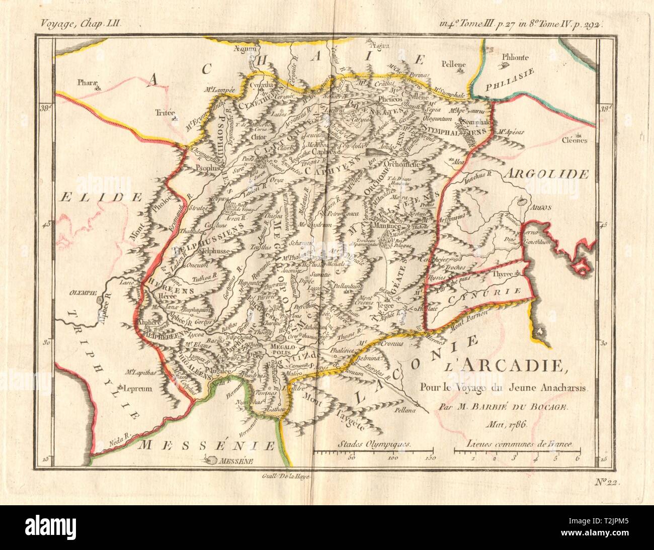 Arcadia map hires stock photography and images Alamy
