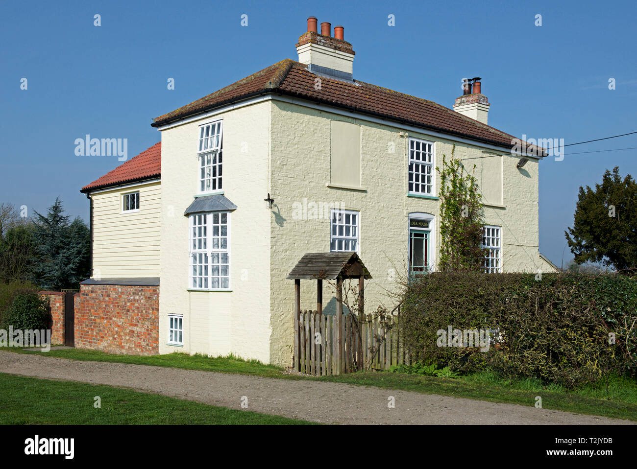 The Lock House, Canal Head, Pocklington Canal, East Yorkshire, England UK Stock Photo