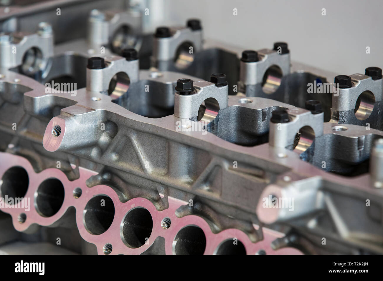 Metal spare parts for cars new shot closeup Stock Photo Alamy